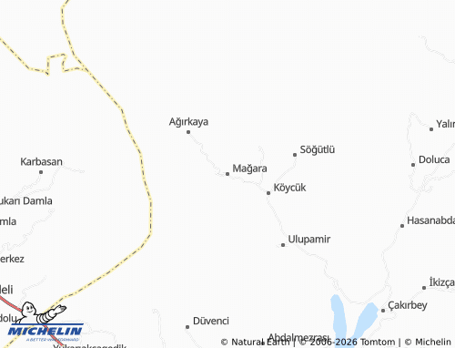 Carte MICHELIN Mağara - ViaMichelin