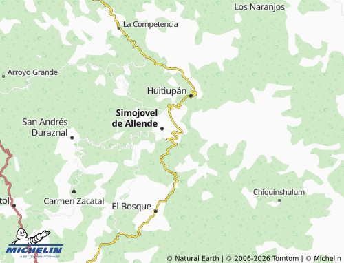 Carte MICHELIN El Platanal - ViaMichelin
