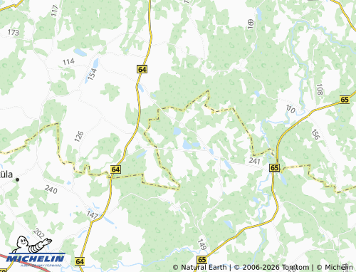 MICHELIN-Landkarte Lauga - ViaMichelin