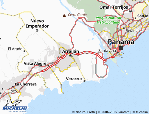 Mapa MICHELIN La Libertad - ViaMichelin