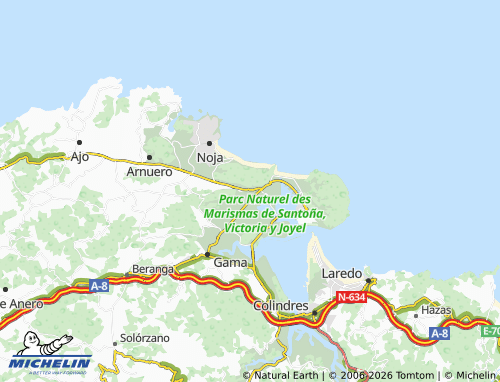 Mapa MICHELIN Cerecedas - ViaMichelin