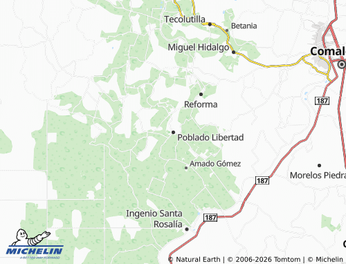 Carte MICHELIN Poblado Libertad - ViaMichelin
