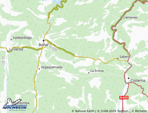 MICHELIN Llama de Colle map - ViaMichelin