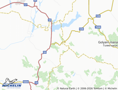 MICHELIN-Landkarte Matsa - ViaMichelin