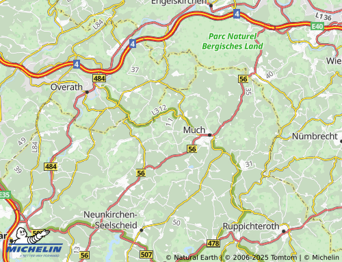 Carte MICHELIN Hevinghausen - ViaMichelin