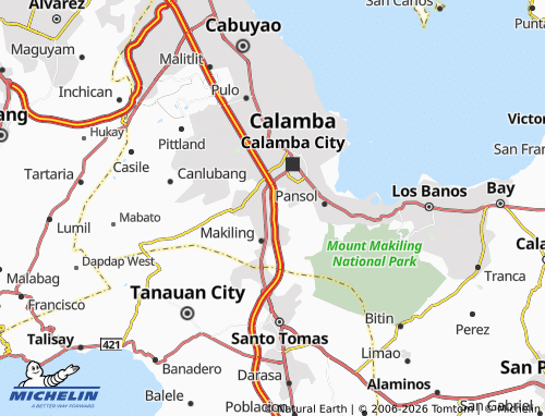 MICHELIN Milagrosa map - ViaMichelin