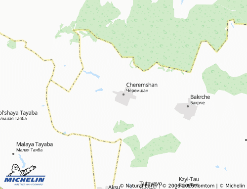 MICHELIN-Landkarte Cheremshan - ViaMichelin