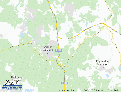 Carte MICHELIN Akishevo - ViaMichelin