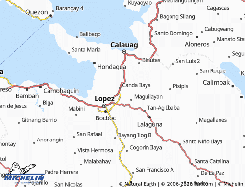 MICHELIN San Roque map - ViaMichelin