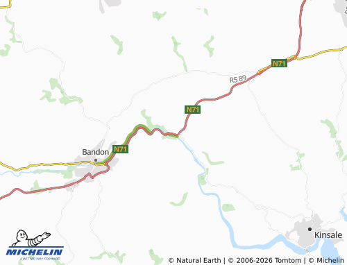 Kaart MICHELIN Innishannon - ViaMichelin