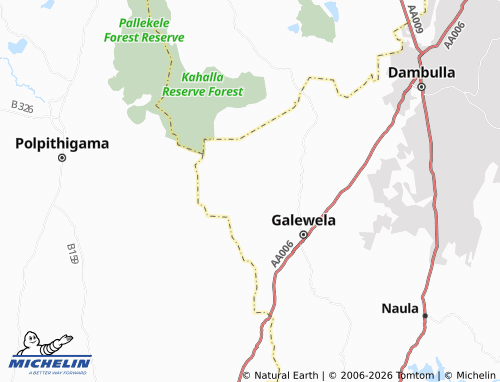 Mappa MICHELIN Bambaragaswewa - ViaMichelin