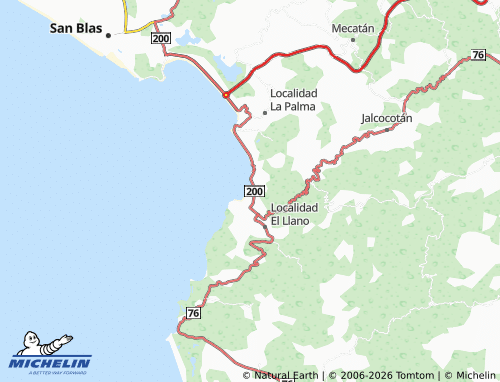 Mappa MICHELIN Santa Cruz de Miramar - ViaMichelin