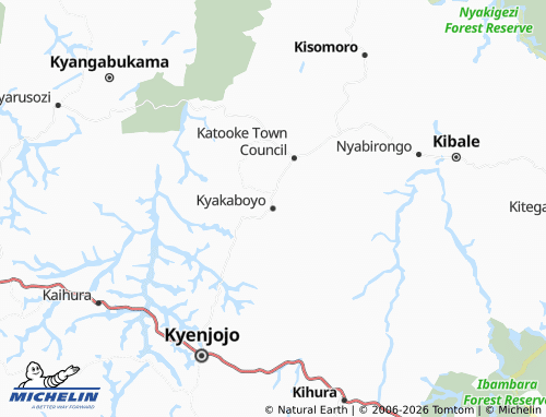 Mappa MICHELIN Kyakaboyo - ViaMichelin