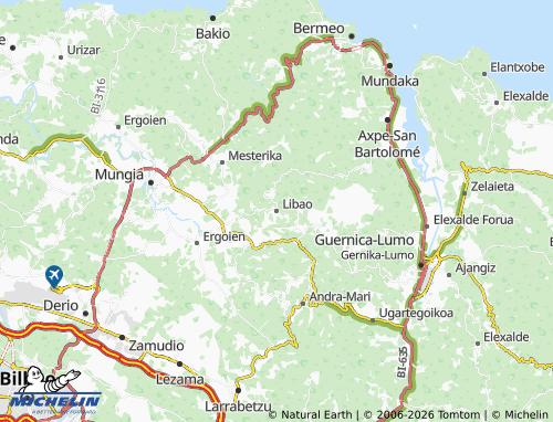 Carte MICHELIN Libao - ViaMichelin