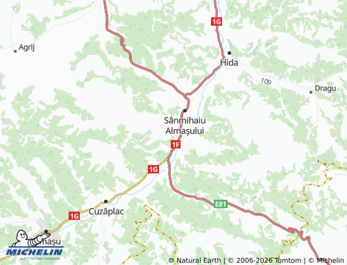 MICHELIN Chendremal map - ViaMichelin