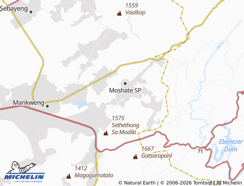 MICHELIN-Landkarte Thune - ViaMichelin
