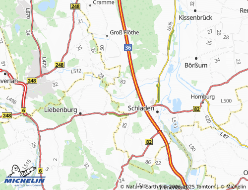 MICHELIN Gielde map - ViaMichelin