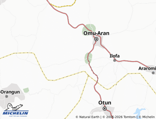 Mappa MICHELIN Irore - ViaMichelin