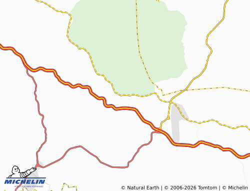 MICHELIN Miban map - ViaMichelin