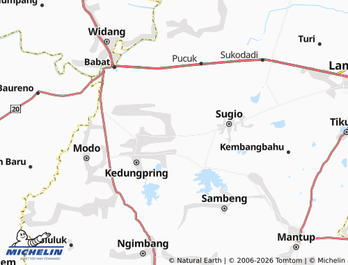 Mapa MICHELIN Sidomlangean - ViaMichelin