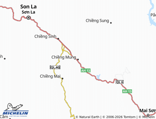 Mappa MICHELIN Chiềng Mung - ViaMichelin