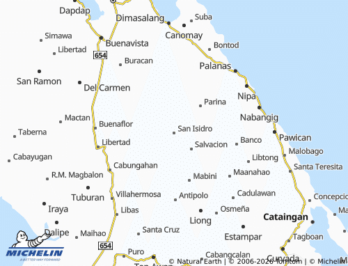 MICHELIN San Isidro map - ViaMichelin