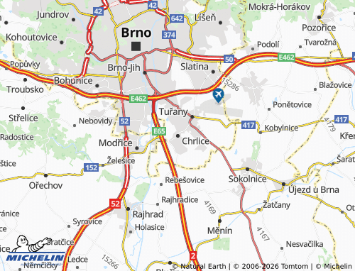 MICHELIN Chrlice map - ViaMichelin