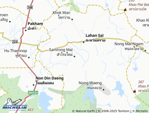 MICHELIN Samrong Mai map - ViaMichelin