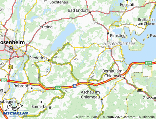 MICHELIN Parnsberg map - ViaMichelin