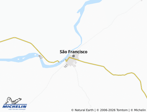 Mapa MICHELIN São Francisco - ViaMichelin