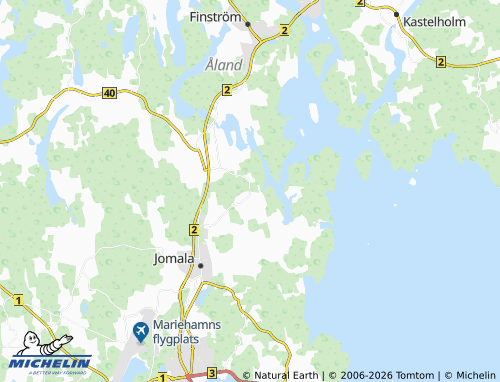 MICHELIN Jomalby map - ViaMichelin