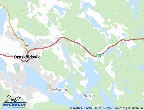 Carte MICHELIN Lunne - ViaMichelin