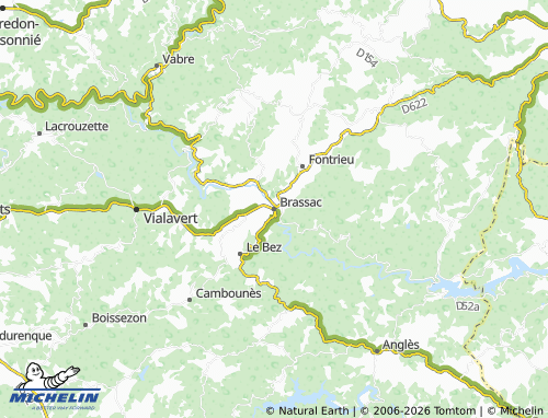 Mapa MICHELIN Brassac - ViaMichelin