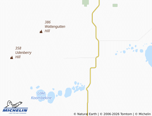 Mapa MICHELIN Koomberkine - ViaMichelin