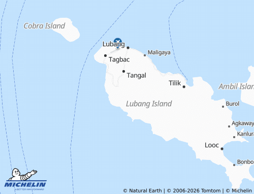 MICHELIN Binakas map - ViaMichelin