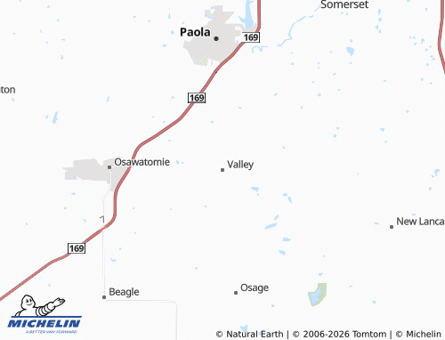 Mapa MICHELIN Valley - ViaMichelin