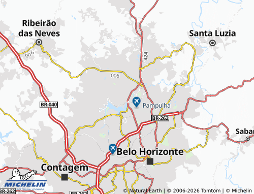 Mapa MICHELIN Santa Branca - ViaMichelin