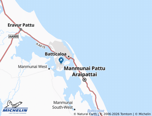 Mappa MICHELIN Thiruchendhoor - ViaMichelin