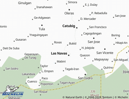 MICHELIN Bugay map - ViaMichelin