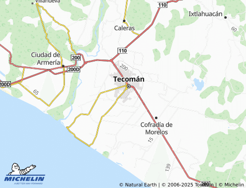 MICHELIN Villas del Rey map - ViaMichelin