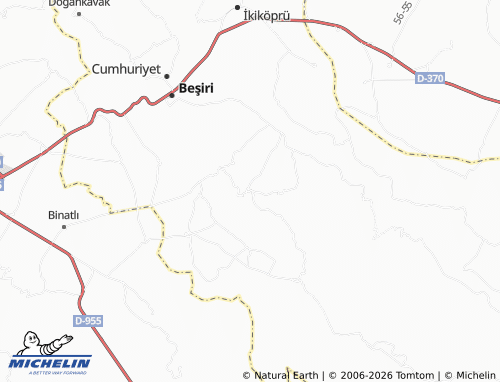 Mappa MICHELIN Değirmenüstü - ViaMichelin