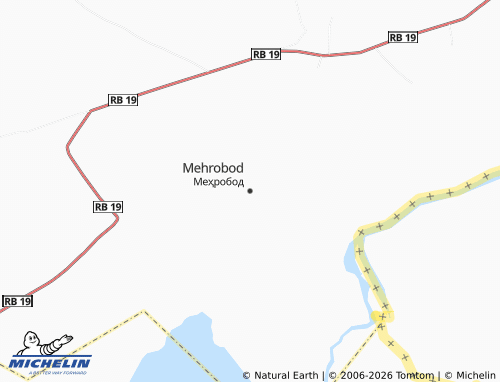 Mappa MICHELIN Mehrobod - ViaMichelin
