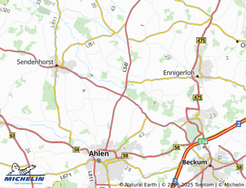 MICHELIN Tönnishäuschen map - ViaMichelin