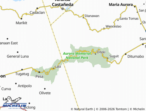 Mappa MICHELIN Villa Aurora - ViaMichelin