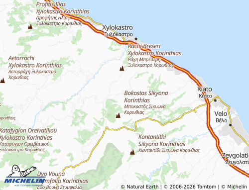 MICHELIN Throfari map - ViaMichelin