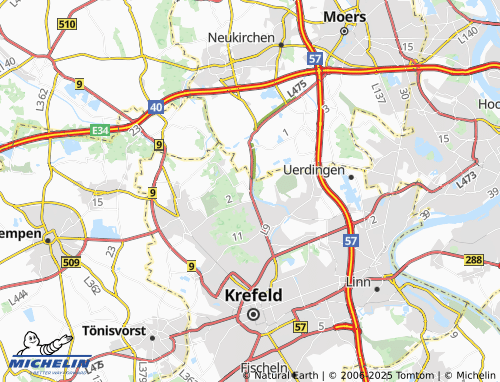 MICHELIN Lousbill map - ViaMichelin