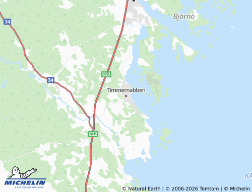 Mappa MICHELIN Timmernabben - ViaMichelin