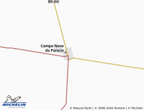 Mapa MICHELIN Nossa Senhora Aparecida - ViaMichelin