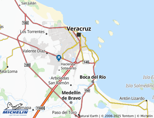 Mapa MICHELIN Malibrán Ipe, Unidad Habitacional Malibrán - ViaMichelin