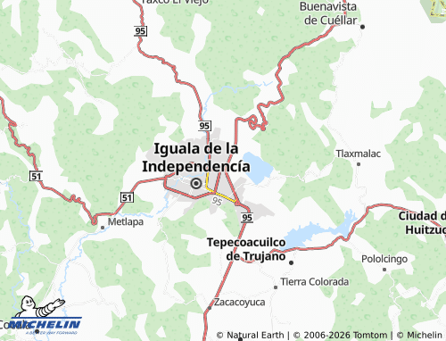 MICHELIN-Landkarte Los Tamarindos - ViaMichelin